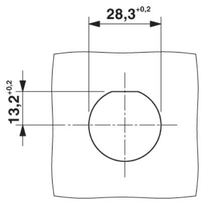 Кабельный соединитель-QPD CW 4X2,5/1X9-14 GY
