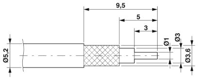 Коаксиальный контакт D-SUB-VS-BU-KX-50-RG58