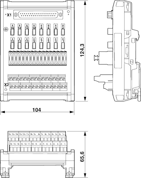 Интерфейсный модуль-UM-D37M/DS/FU/DI120V/C3/L C