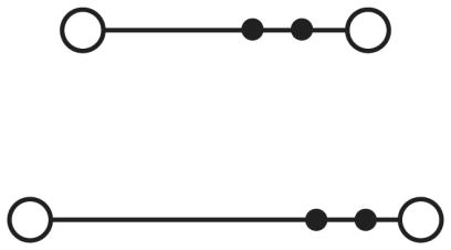 Двухъярусные клеммы-PTTBS 1,5/S WH/U-YE/O-WH