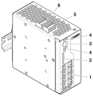 Промышленный коммутатор-FL SWITCH 7008-EIP