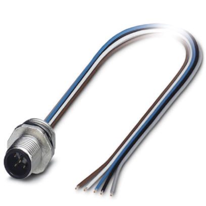 Проходная деталь-SACC-E-M12MS-5CON-PG9/0,5