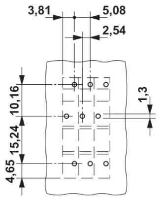 Клеммные блоки для печатного монтажа-ZFK3DS 1,5-5,08