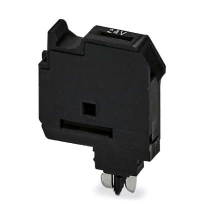 Штекерный держатель предохранителя-P-FU 5X20 LED 24