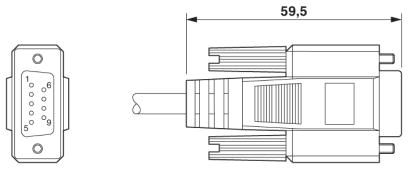 Кабель D-SUB-VS-09-DSUB-20-LI-1,0