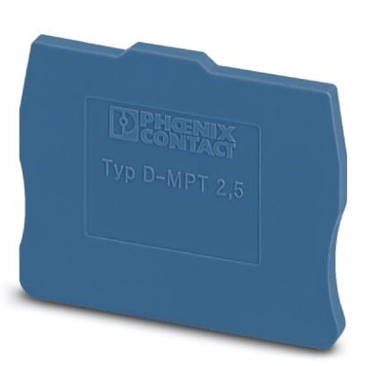 Концевая крышка-D-MPT 2,5 BU
