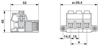 Разъем печатной платы-PC 35 HC/ 6-STF-15,00