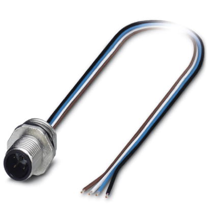 Проходная деталь-SACC-E-M12MS-4CON-PG9/0,5