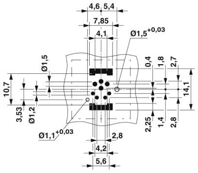 Встраиваемые разъемы-SACC-CI-M12FSY-8P SMD SH T