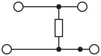 Клеммный блок-STTB 2,5-R10K/O-U BU