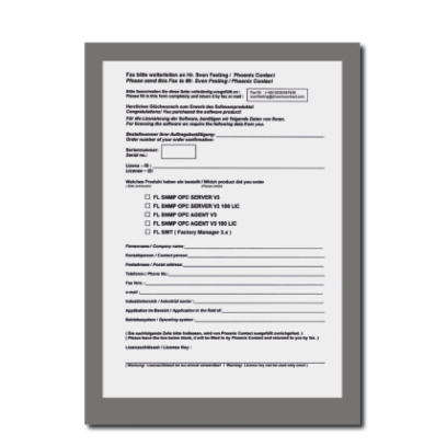 Лицензия-FL SNMP OPC SERVER V3 LIC 100