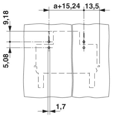 Разъем печатной платы-DFK-PC 5/11-STF-SH-7,62