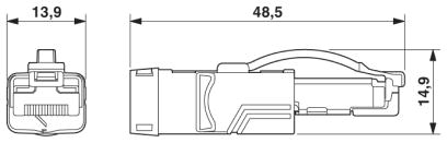 Сетевой кабель-NBC-M8MSD/ 5,0-93B/R4AC