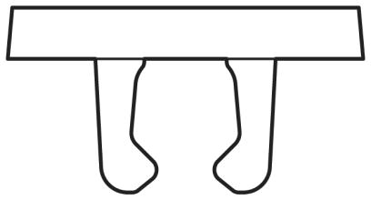 Фиксируемые таблички-UCT-EM (18X8) CUS