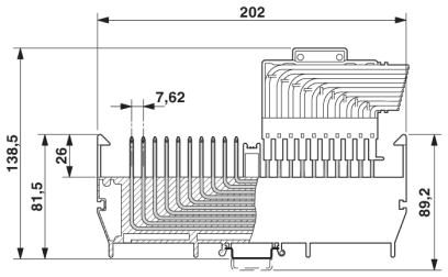 Распределительная панель-RVS 10-TP(2,4X0,8)L