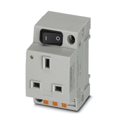 Розетка-EO-G/PT/SH/LED/S