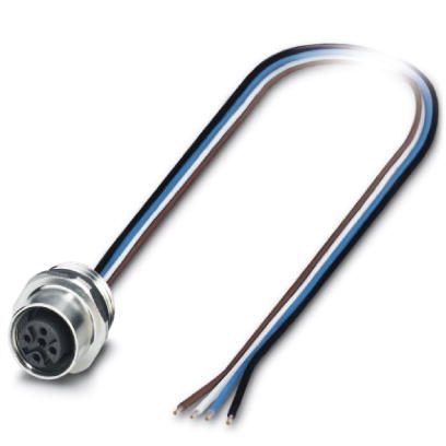Встраиваемые разъемы-SACC-E-M12FS-4CON-M16/0,5 VA