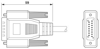 Кабель D-SUB-VS-15-DSUB-20-LI-5,0