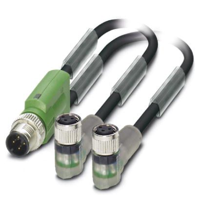 Кабель для датчика / исполнительного элемента-SAC-3P-Y-2XM8FR-2L SCO/.../...