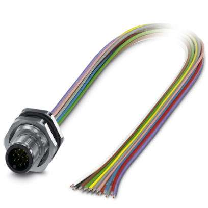 Встраиваемые разъемы-SACC-DSI-M12MS-12P-M16XL/0,5