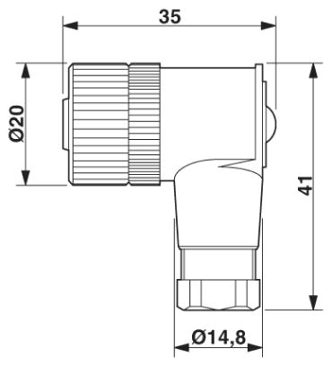Разъем-SACC-FR-5CON-PG 9-M SCO