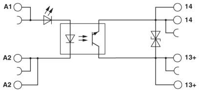 Модуль полупроводникового реле-PLC-OSP-36DC/110DC/ 3RW