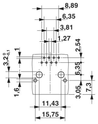 Гнездовая вставка для RJ45-VS-08-BU-RJ45-6/LV-1
