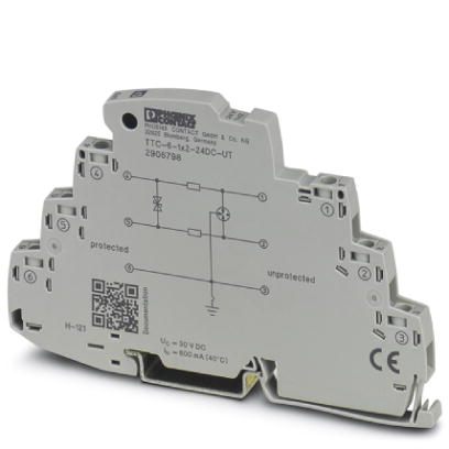 Устройство защиты от перенапряжений-TTC-6-1X2-24DC-UT