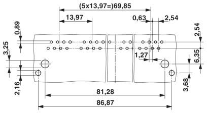 Гнездовая вставка для RJ45-VS-08-BU-RJ45/LP-6