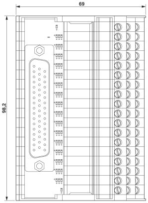 Интерфейсный модуль-VIP-3/SC/D50SUB/M/LED