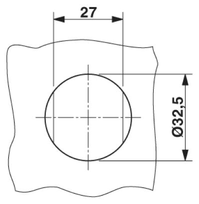 Монтажные рамы-VS-PPC-F1-RJ45-MNNA-1C-FJJ