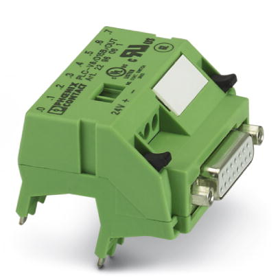 Подсоединение к системе-PLC-V8/D15B/OUT