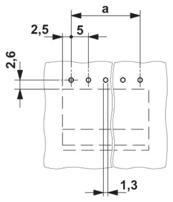Клеммные блоки для печатного монтажа-MKDSF 3/ 4