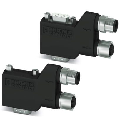 Шинный штекер D-SUB-SUBCON-PLUS-PROFIB/90/M12