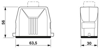 Корпус-HC-STA-D15-HLFS-1TTM20-ELC-AL