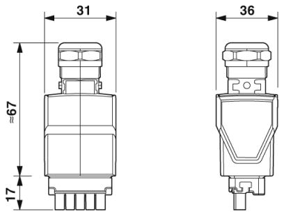 Силовой соединитель-CUC-PPC-C2ZNI-SX/24FKP5