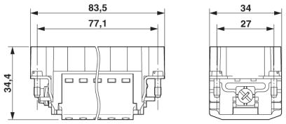 Модуль для контактов-HC-B16-I-PT-M