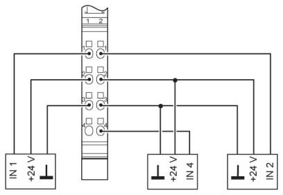 Клемма Inline-ME-IB IL 24 DI 4-ME
