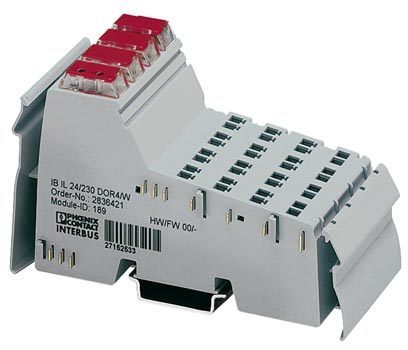 Клеммы Inline-IB IL 24/230 DOR4/W-PAC