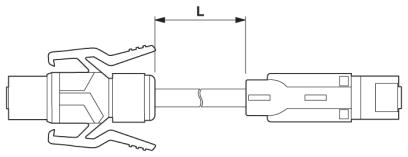 Кабель для передачи данных-VS-8-VS67-RJ45/4P-AWG26-OF/5,0