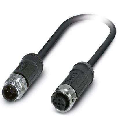 Кабель для датчика / исполнительного элемента-SAC-4P-M12MS/2,0-28X/M12FS OD