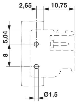 Ответная часть-GMSTBO 2,5 HV/ 2-GR-7,25THRR32