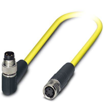 Кабель для датчика / исполнительного элемента-SAC-3P-M8MR/0,5-542/M8FS SH BK