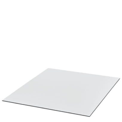 Пластина с гравировкой-GPK 500X500X0,8 WH/BK