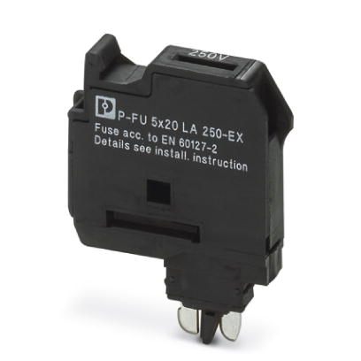 Штекерный держатель предохранителя-P-FU 5X20 LA 250-EX