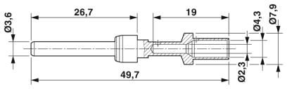 Обжимной контакт-SM-36KP005