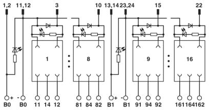 Активный модуль-UMK-16 RELS/KSR-G24/21/PLC