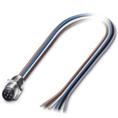 Встраиваемые разъемы-SACC-E-M 8MS-6CON-M 8/0,5