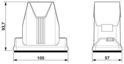 Корпус-HC-ADV-B10-HHWH-1TTM32-MF-BK