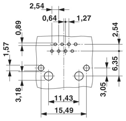 Гнездовая вставка для RJ45-VS-08-BU-RJ45/LP-1